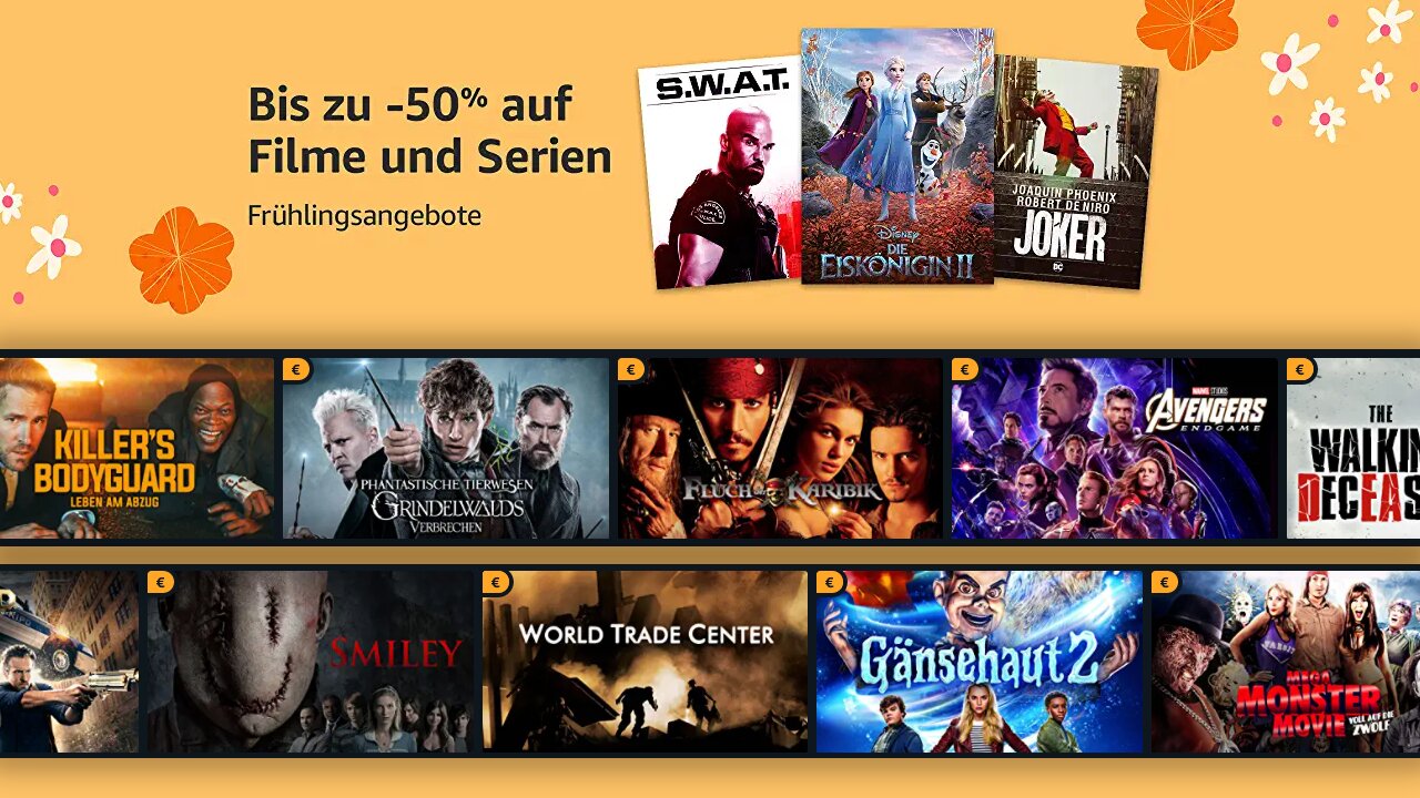 Amazon Prime Video Hunderte Filme Und Serien Bis Zu 50 Reduziert