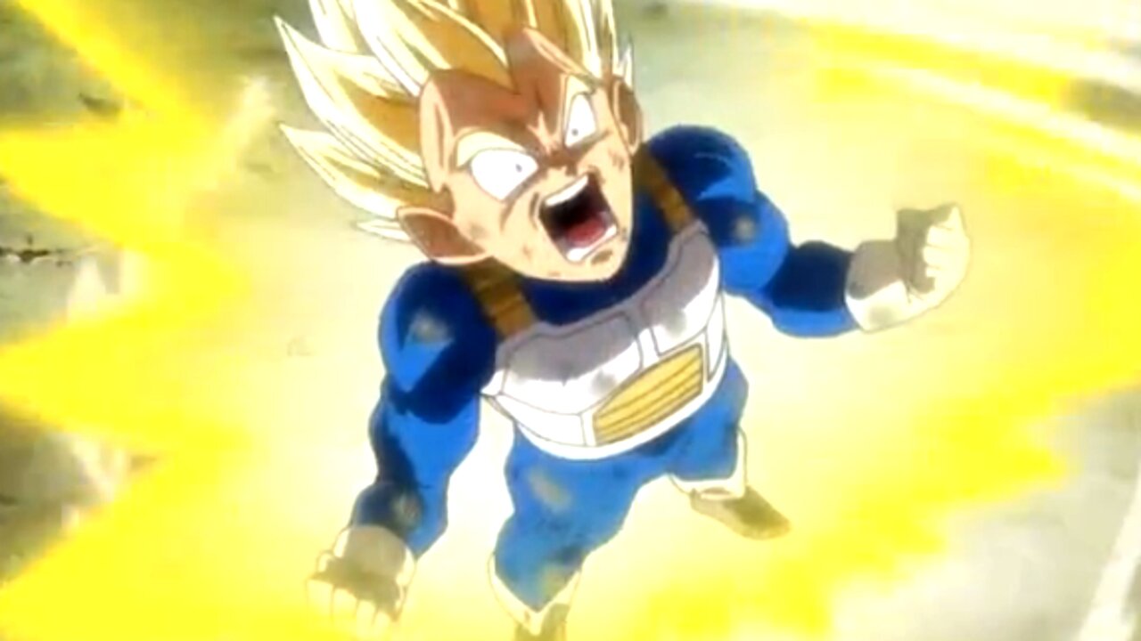 Dragon Ball Super Broly Vegeta Erreicht Super Saiyajin Gott Form