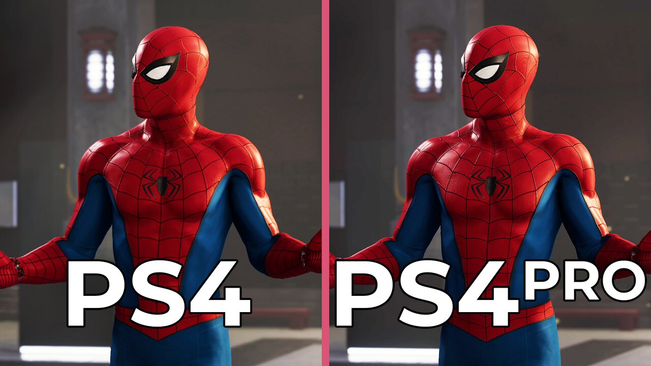 Marvel S Spider Man Ps4 Gegen Ps4 Pro Im Grafikvergleich