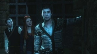 Harry Potter 7 - Part 2Im fortgeschrittenen Spiel zaubern Sie sich auch als Seamus durch die Welt – unterstützt wird er von Ginni und Neville.
