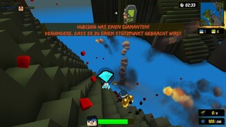 Ace of SpadesEin Gegner hat einen Diamanten fallen gelassen, schnell in die Basis mit ihm.