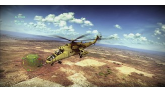 Apache: Air AssaultIm Koop-Modus können wir auch den russischen Hind-Helikopter steuern.