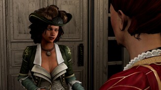 Assassins Creed: Liberation HDAveline ist halbfranzösisch und halb afrikanisch. Anders als Connor aus Teil drei, wächst sie aber bei ihrem reichen Vater auf.