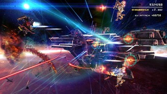 AstebreedOptisch ist Astebreed für einen Indie-Titel durchaus imposant. Effekte wie im obigen Bild sind keine Seltenheit.