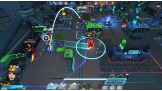 Atlas ReactorDas neue Interface zeigt uns mit Icons und Vektoren stets, was unsere Teamkameraden gerade vorhaben.