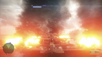 Battlefield 1Wir haben eine Bomberstaffel erfolgreich zu einer feindlichen Festung eskortiert. Spielerisch simpel, aber bombastisch inszeniert.