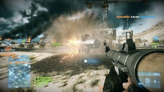 Battlefield 3Riesige Karten und packende Gefechte zwischen Infanterie und Fahrzeugen: Das macht die Battlefield-Serie aus.