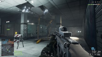 Battlefield 4: Second AssaultEin Fall für Sanierungsmaßnahmen. Die Decke in in der Metro stürzt an einigen Stellen bei Beschuss ein.