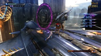 Bayonetta 2 SwitchDie Magieanzeige leert sich nicht mehr, wenn wir getroffen werden. Neulinge wird’s freuen.