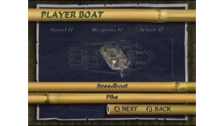 You get access to different boats further into the game.