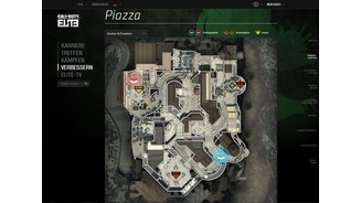 Call of Duty: EliteDie neue Karte Piazza in der Elite-Übersicht.
