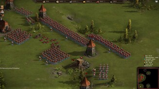 Cossacks 3Die Verteidigungslinie steht: Mit Offizieren und Trommlern können wir Trupps erstellen, deren Formation sich ändern lässt.