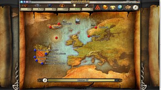 Cultures Online… Questgeber Ihnen Aufgaben anbieten. Diese hier dauert 15 Minuten (siehe rechts oben), wir haben heute noch 100 Minuten frei (siehe Balken oben rechts, »Reiselust«).