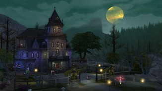 Die Sims 4Screenshots aus dem Gameplay-Pack »Vampire«