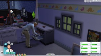 Die Sims 4Nie mehr Spülhände! Die Spülmaschine ist erst seit kurzem dabei.