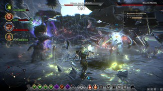 Dragon Age: InquisitionMit seinem Fokuszauber »Hast« friert Dorian kurzfristig die Zeit ein.