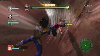 Dragon Ball Z: Battle of ZTechnisch hat Battle of Z nicht von der Hand zu weisende Schwächen. Grade die matschigen Texturen der Kampfarenen fallen immer wieder negativ auf.