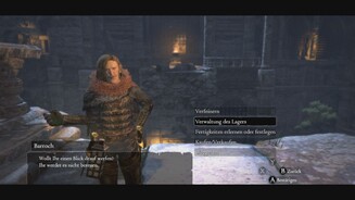 Dragons Dogma: Dark ArisenBarroch trefft ihr relativ schnell in Finstergram. Der bärtige Abenteurer fungiert als Händler und kann neue Fertigkeiten lehren.