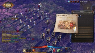 ELOA: Elite Lord of AllianceDie Menüführung nimmt Einsteiger behutsam an die Hand, unter anderem mit Hinweistafeln, Navigationspfeilen und Signalkreisen.