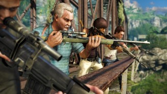 Far Cry 3Wenn die vier Charaktere der Koop-Kampagne gut zusammenarbeiten, wird es schwierig für die KI-gesteuerten Piraten.