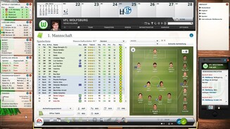 Fussball Manager 14Die Menüs bleiben komplett unverändert, die Version 2014 ist lediglich anhand der aktualisierten Kader und Spielerfotos zu erkennen.