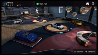 Gear Club UnlimitedAutohändler bieten jeweils nur eine einzige Wagenklasse an, die ihr nur in Multiplayer-Rennen über diese Restriktion hinaus antreten lassen könnt. Vor dem Kauf ist eine Testfahrt möglich.