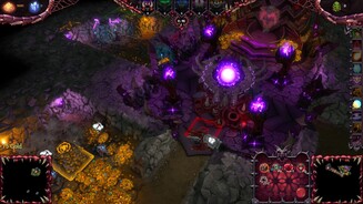 Dungeons 2Die Einheiten und Räume der Dämonen unterscheiden sich hauptsächlich optisch von denen der Horde, nicht in ihrer Funktion.