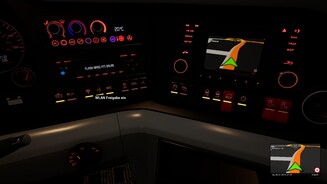 Tourist Bus SimulatorDie Busse lassen sich auch übers Cockpit bedienen. Allerdings muss man die Kameraperspektive ändern, was letztlich umständlich ist.