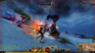 Guild Wars 2: Path of FireNach Heart of Thorns haben wir in Path of Fire endlich wieder Himmel über uns und reichlich Platz zum Ausweichen.