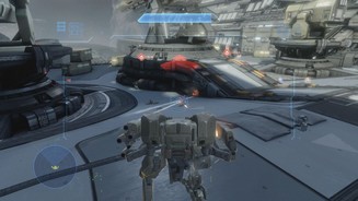 Halo 4Mit dem Mantis sind auch größere Geschütze oder gegnerische Fahrzeuge kein Problem.