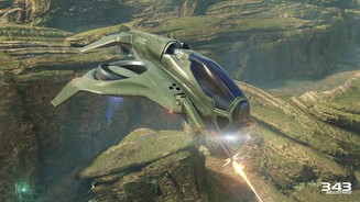 Halo 5 Warzone Firefight UpdateDie Wasp ist besonders wendig und damit perfekt für schnelle Angriffe geeignet.