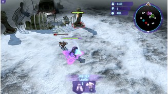 Halo Wars: Definitive EditionDie Heldeneinheiten haben nur die Aliens. Der Arbiter stürmt eine Basis im Alleingang. Im Skrimish fast schon zu stark.
