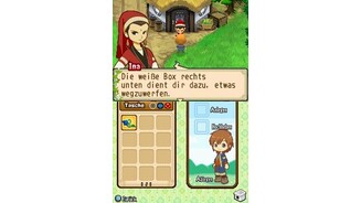 Harvest Moon: Geschichten zweier StädteDie Meüs sind gewohnt aufgeräumt. Gewachsen sind sie leider nicht wesentlich.