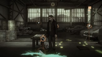 Heavy Rain (PS4)Mit seiner Augmented-Reality Brille untersucht FBI-Agent Norman mögliche Hinweise, die zum Origami-Killer führen könnten. Das bringt Abwechslung in den Heavy-Rain-Alltag.