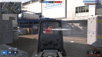 IronsightFür Kills gibt es Punkte, mit denen wir unsere Scorestreaks schneller freischalten und Challenges erfüllen.