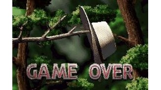 Here is another Game Over screen... this one reminds me of Indiana Jones