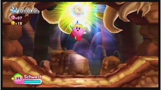 Kirbys Adventure WiiWer fleißig Zahnrädchen sammelt, kann an Bord des Raumschiffs viele neue Minispiele und Herausforderungen freischalten.