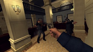 L.A. Noire - The VR Case FilesSchießereien gibt es natürlich auch. Allerdings weniger als im Hauptspiel.
