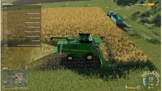 Landwirtschafts-Simulator 19Im Tutorial lernen wir die Grundlagen des Spiels. Hier: Die Ernte.