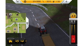 Landwirtschafts Simulator 2014Damit man die richtige Stelle auch findet, gibt es im Spiel eine dynamische und sehr übersichtliche Karte.