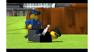 Lego City: My City...bei dem wir im Stadtpark Verbrecher einfangen müssen.