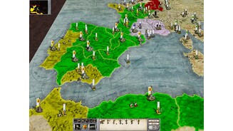 Medieval: Total War (2002)Der technisch kaum verbesserte Nachfolger spielt im europäischen Mittelalter und ist vielfältiger als Shogun, etwa dank der größeren Hauptkarte.