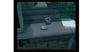 Snake would perhaps consider playing something on silver GameCube, but on purple... mmm.