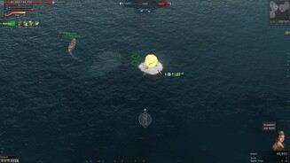 Navy Field 2... und kassiert nach einigen Salven die Quittung.