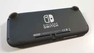 Die Rückseite der Nintendo Switch Lite