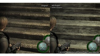 Resident Evil 4 HD - Vergleichs-Screenshots mit der Mod