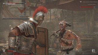 Ryse: Son of RomePerfekte Treffer müssen gut getimed werden, belohnen uns aber mit jeder Menge Erfahrung - die stecken wir in neue Hinrichtungsmanöver und bessere Gesundheit.