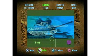 In addition to text, videos can be brought up for enemy and mission data.
