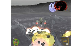 Star Wars Rogue Squadron 2: Rogue LeaderIm Film ist es nur eine Randnotiz, bei Rogue Leader dagegen eine komplette Mission: Der Diebstahl eines imperialen Shuttles, um auf den Mond Endor zu gelangen.