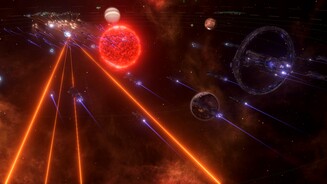 Stellaris: ApocalypseDer ringförmige Koloss ist ein Planetenkiller, braucht aber im Kampf Unterstützung durch unsere Flotte